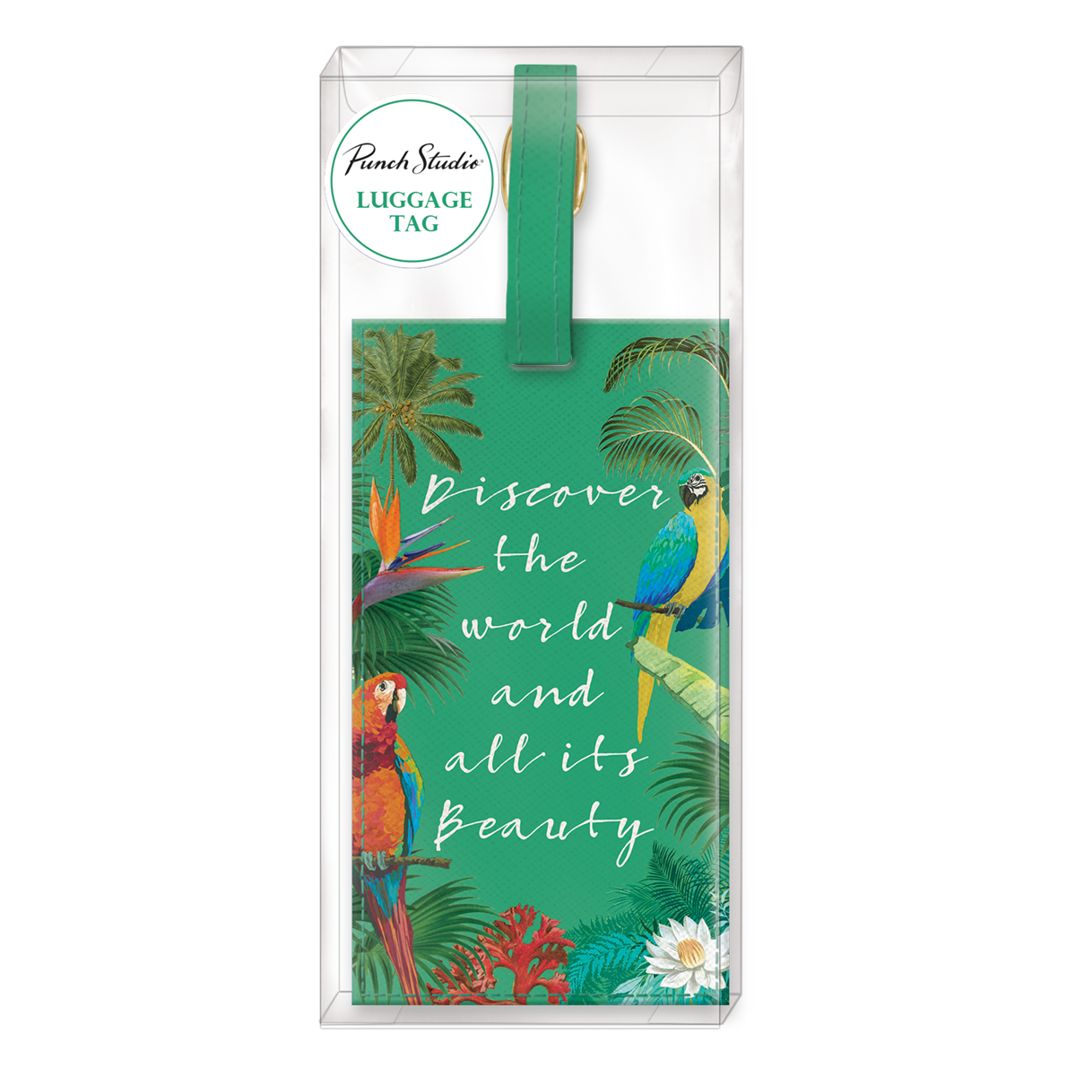 Luggage Tag Tropical Globetrotter