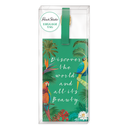 Luggage Tag Tropical Globetrotter