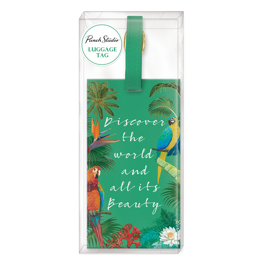 Luggage Tag Tropical Globetrotter