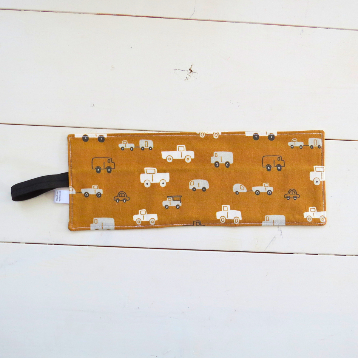 Car + Truck Crayon Roll-Up – Travel Art Organizer for Kids