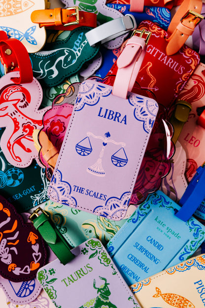 Luggage Tag Set of 2, LIBRA