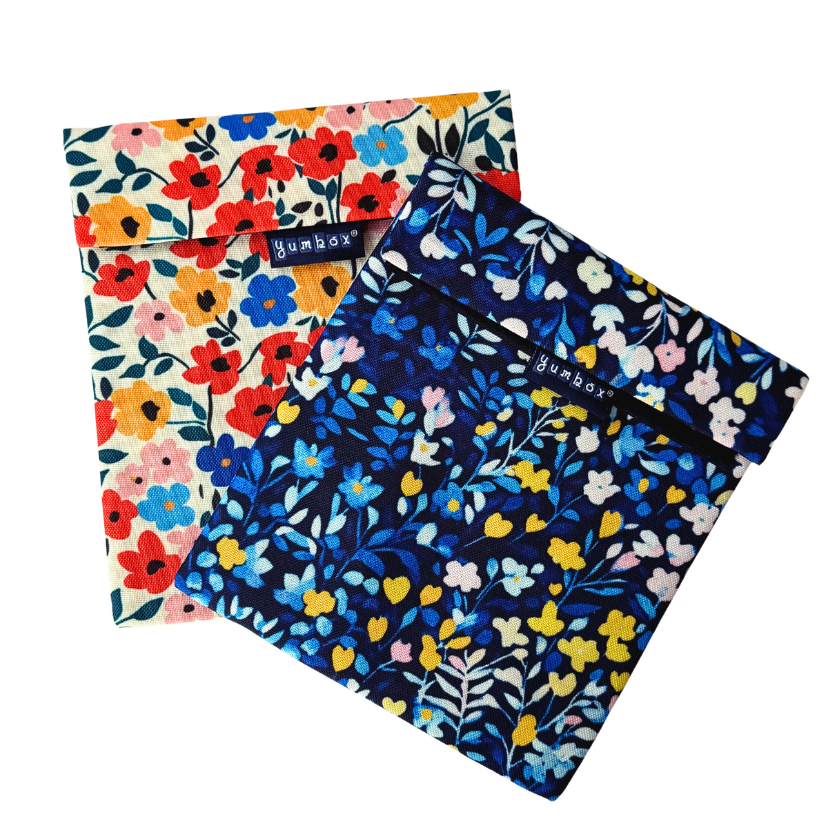 Reusable Sandwich Bag - Set of 2 - Poppy & Liberty Flowers