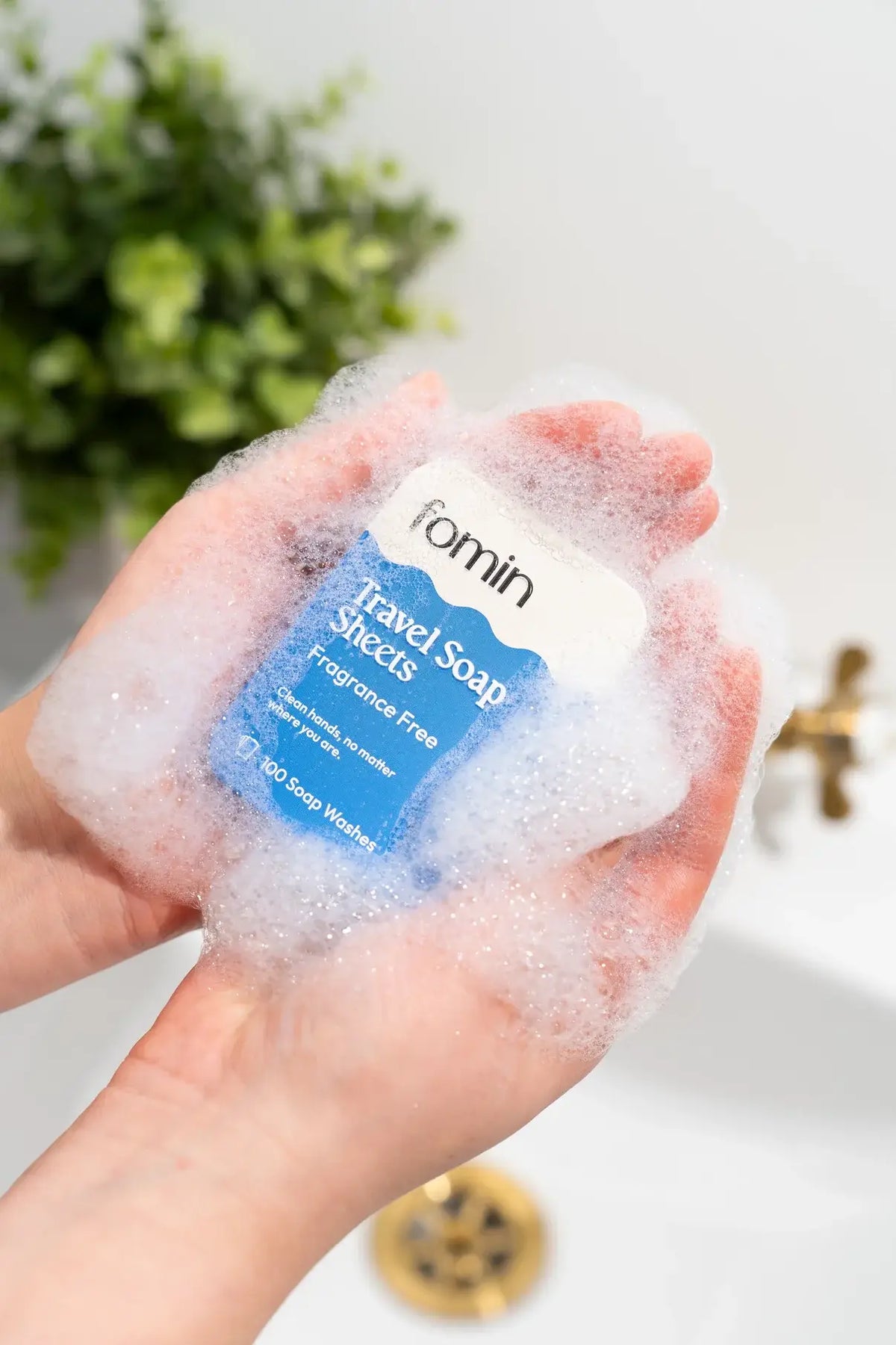 Travel Soap Sheets Tin | Unscented | 1 PK