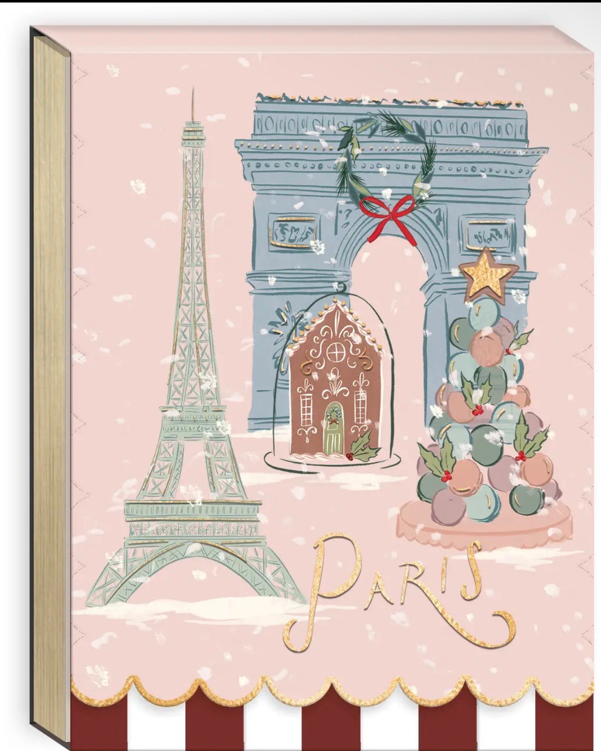 Joy To The World Paris Pocket Notepad