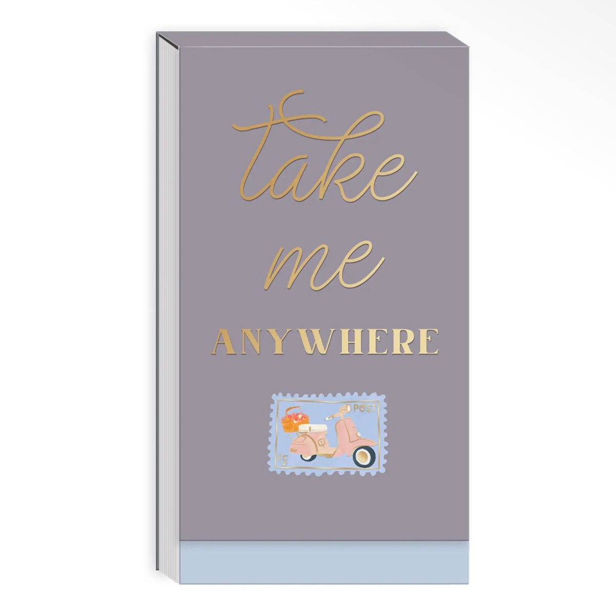Take Me Anywhere Foldover Notepad