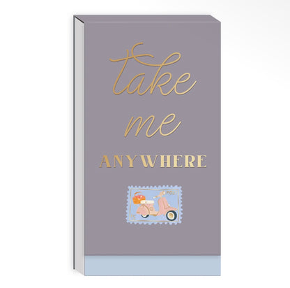 Take Me Anywhere Foldover Notepad