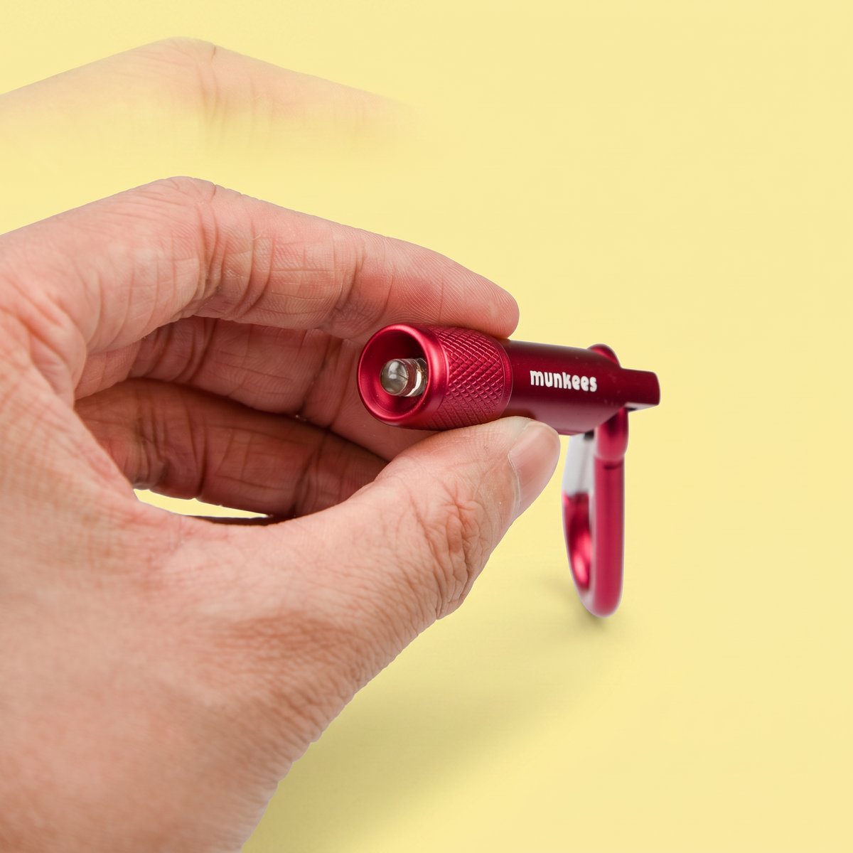 Munkees | LED Flashlight with Carabiner