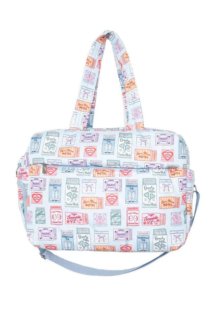 Traveling Matchbook Weekender Bag