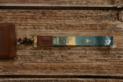 Smokey Bear Wristlet Keychain Lanyard