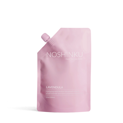 Lavendula Nourishing Hand Sanitizer Mini Travel Refill Pouch