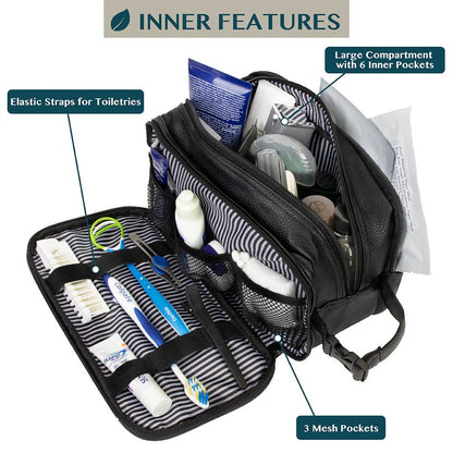 Men's Modern Dopp Kit Toiletry Bag