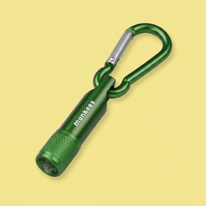 Munkees | LED Flashlight with Carabiner