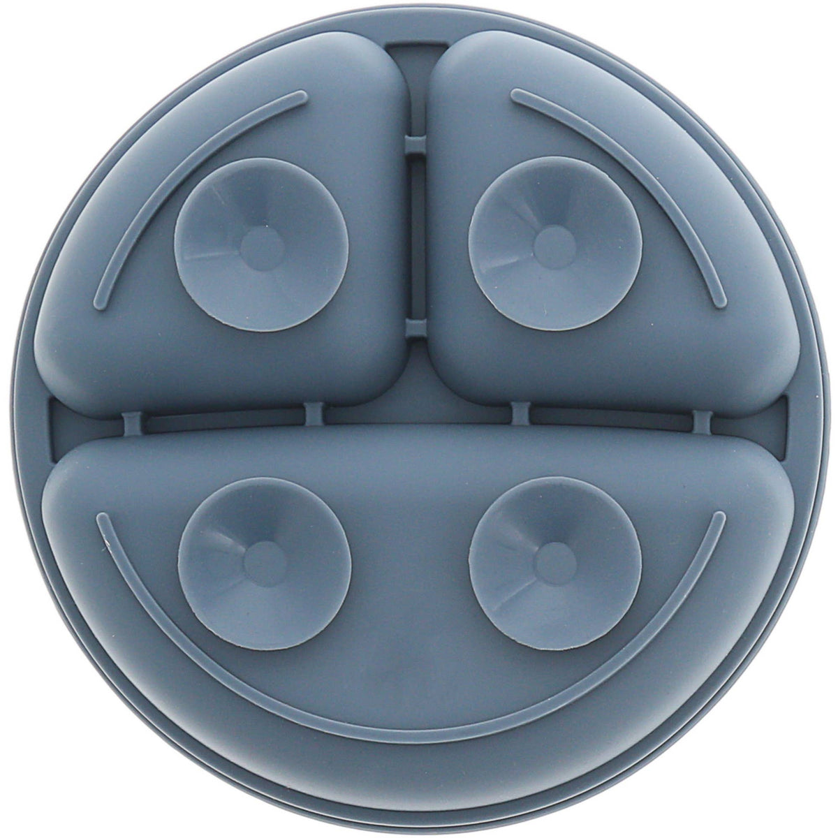 Camp Life - 7.75" Divided Silicone Suction Plate