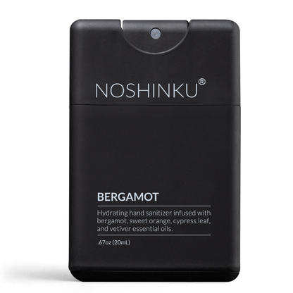 REFILLABLE Bergamot Ultra-Moisturizing Pocket Hand Sanitizer