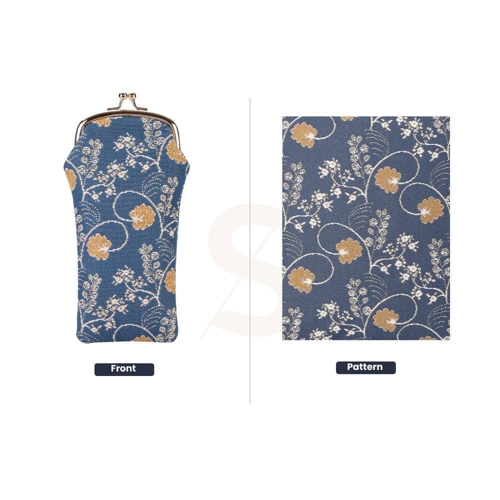 JANE AUSTEN BLUE GLASSES SUNGLASSES POUCH CASE