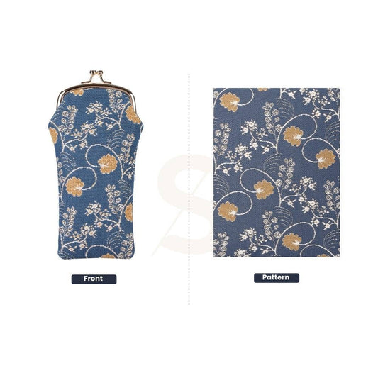 JANE AUSTEN BLUE GLASSES SUNGLASSES POUCH CASE
