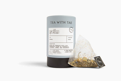 Spa Bliss Herbal Mini Tea Tube Gift (5 tea bags)