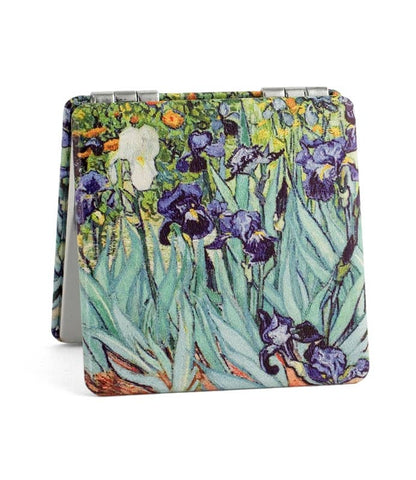Van Gogh's Irises Travel Mirror