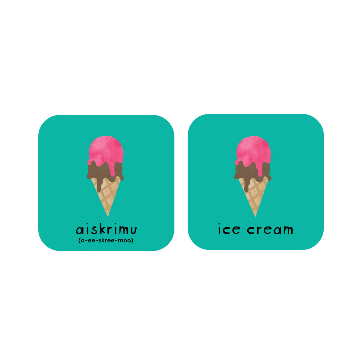 Minilingo Swahili/English Bilingual Flashcards for Kids
