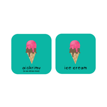 Minilingo Swahili/English Bilingual Flashcards for Kids