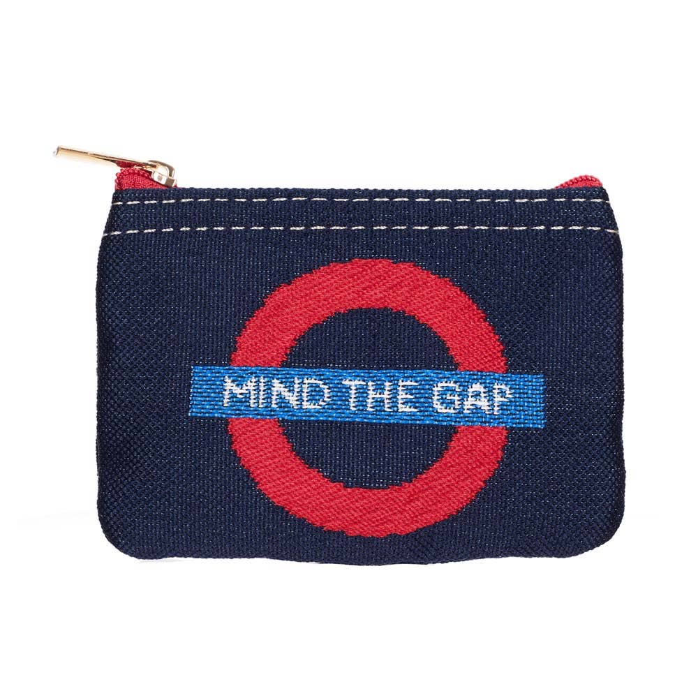 Blue London UndergroundRoundel Zip Coin Purse