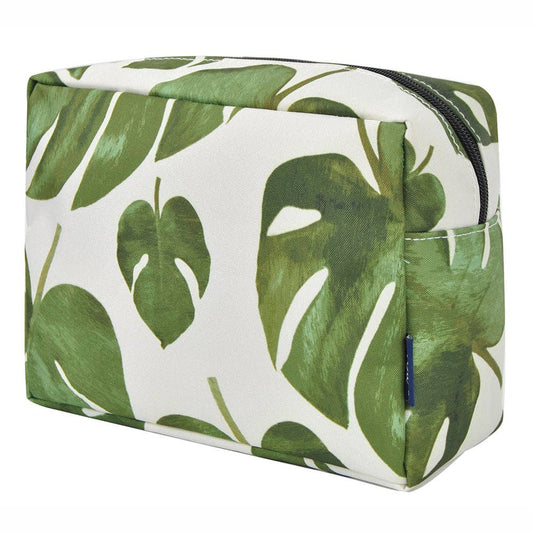 Leafy Delight NGIL Large Cosmetic Travel Pouch