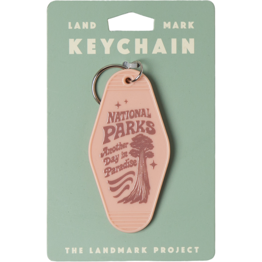 National Parks Paradise Keychain