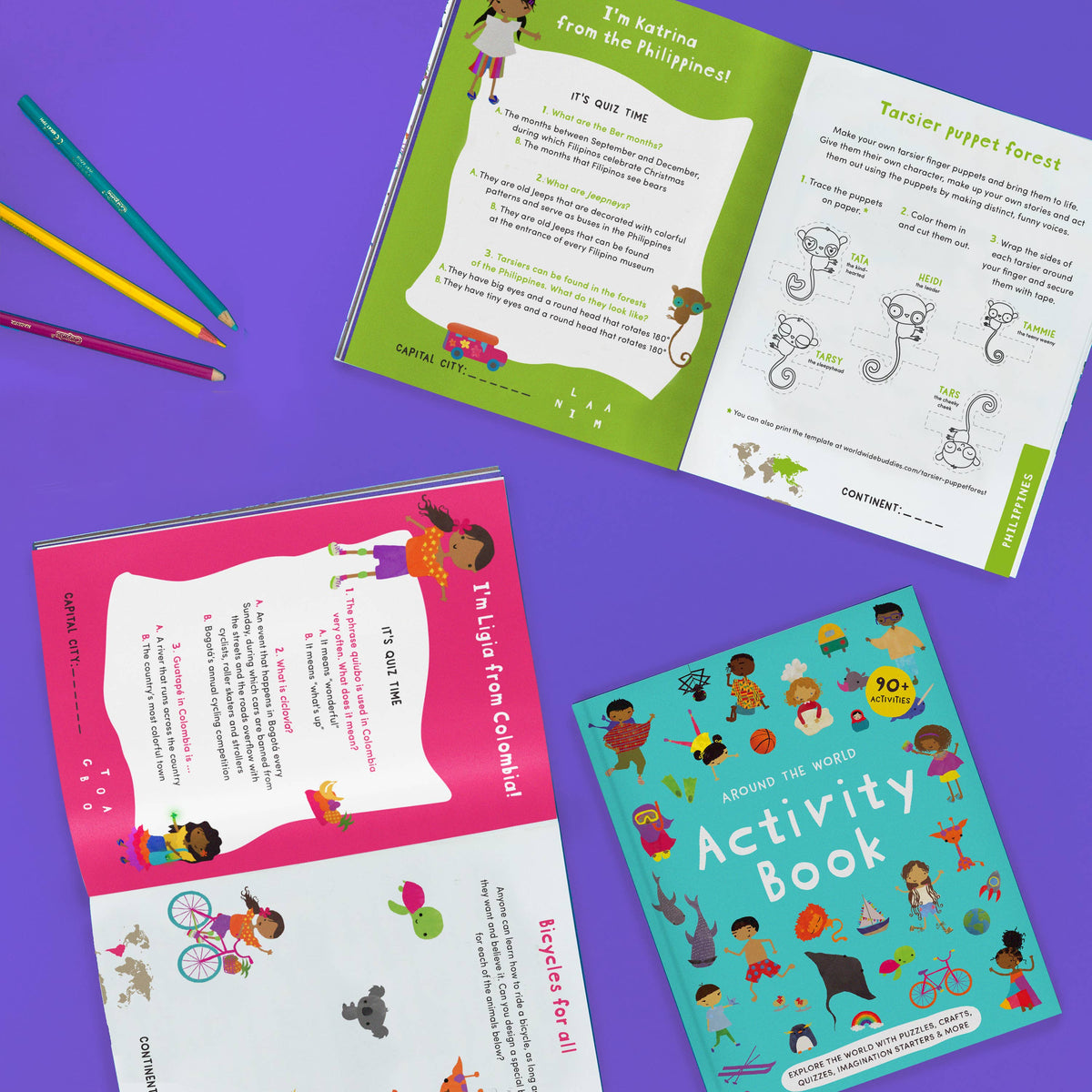 Around the World Kids Activity Book