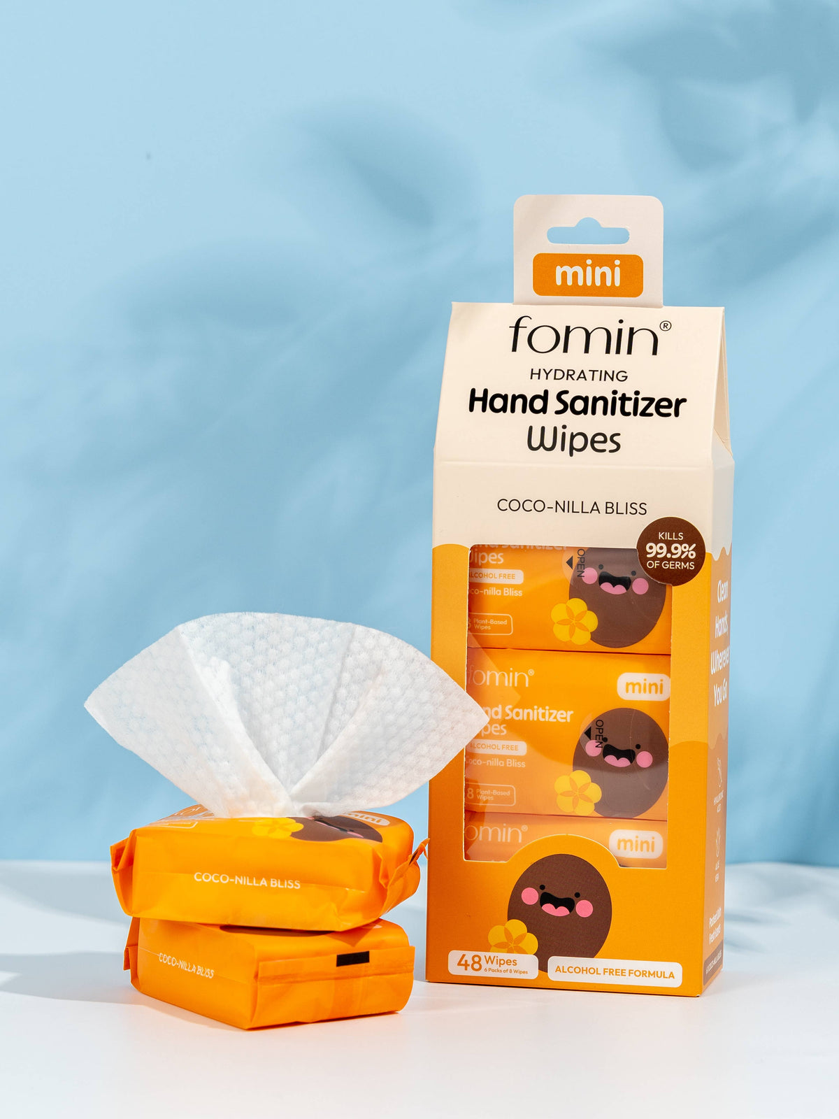Travel Size Wipes | Alcohol-Free | Hand Sanitizer Wipes