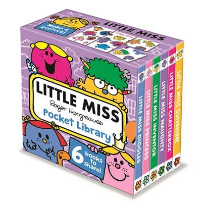 Little Miss: Pocket Library Board Book