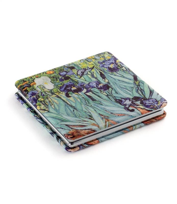 Van Gogh's Irises Travel Mirror