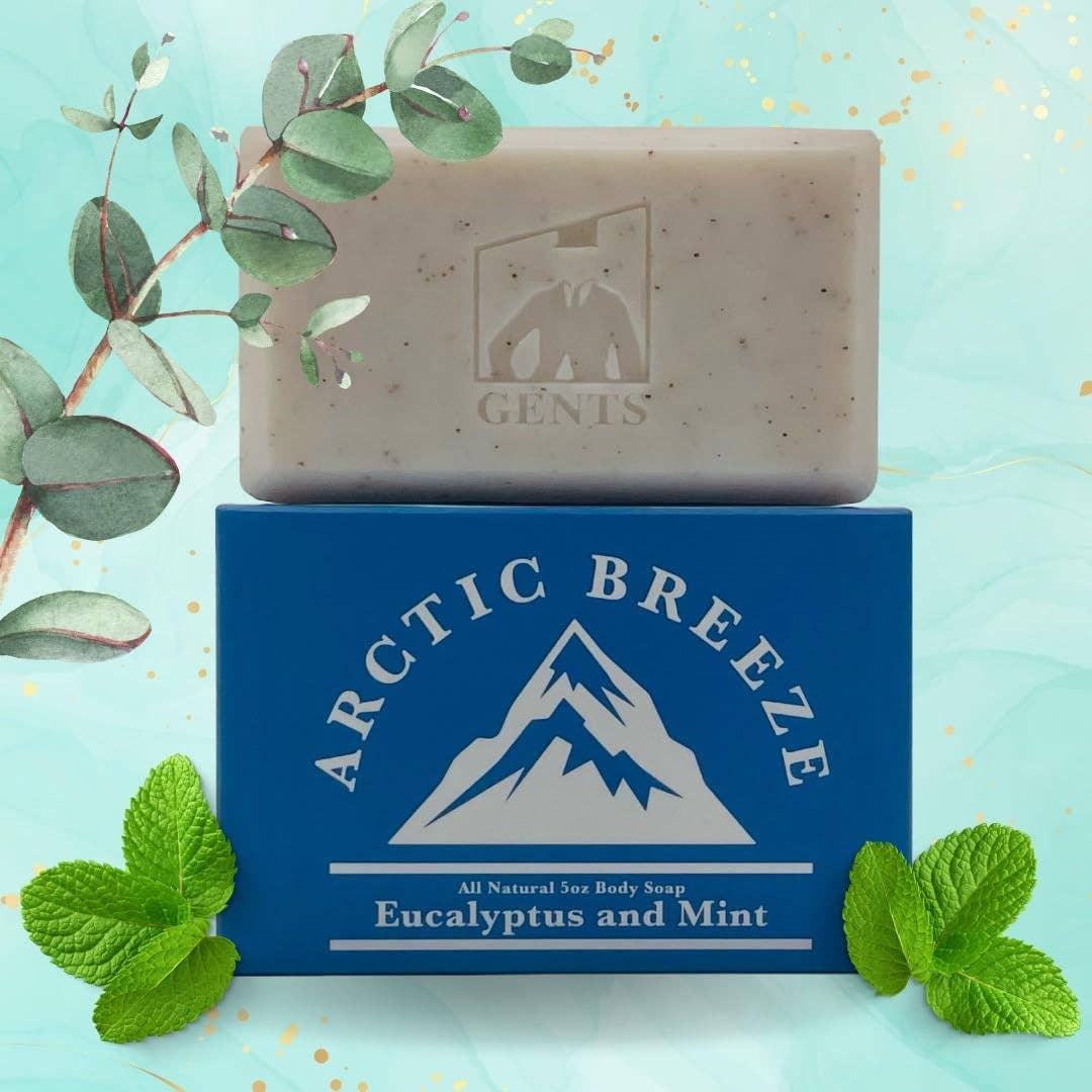 GENTS Body Soaps 5 oz All Natural 5 DIFFERENT SCENTS