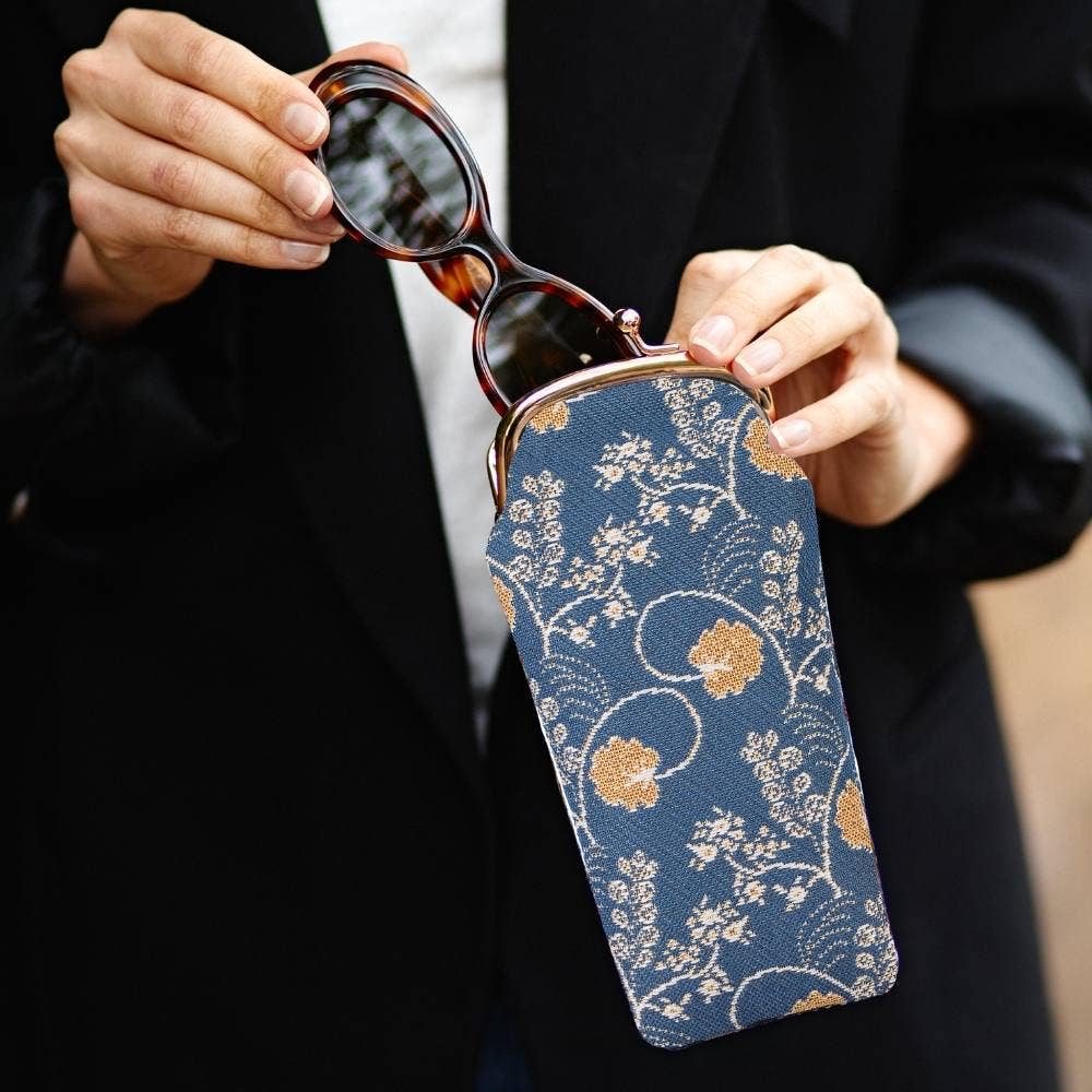 JANE AUSTEN BLUE GLASSES SUNGLASSES POUCH CASE