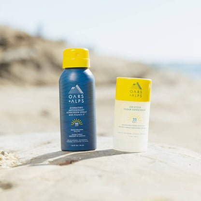 Travel Size Hydrating Antioxidant SPF 50 Spray, TSA-approved