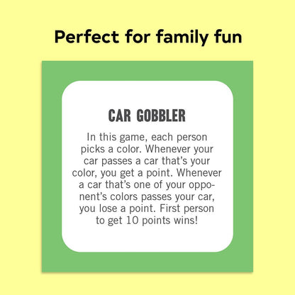 On-the-Go Amusements: 50 Cool Things to Do in the Car