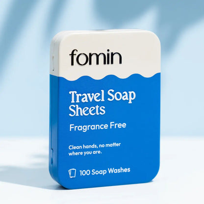Travel Soap Sheets Tin | Unscented | 1 PK