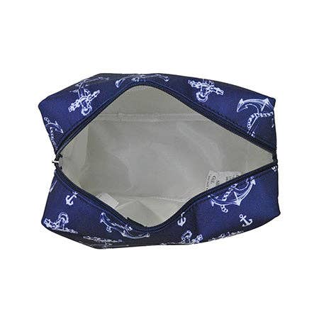 Vintage Anchor NGIL Large Cosmetic Travel Pouch