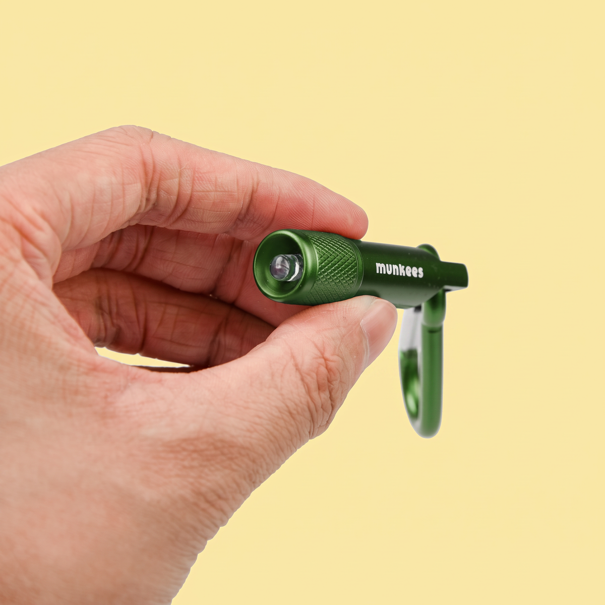 Munkees | LED Flashlight with Carabiner