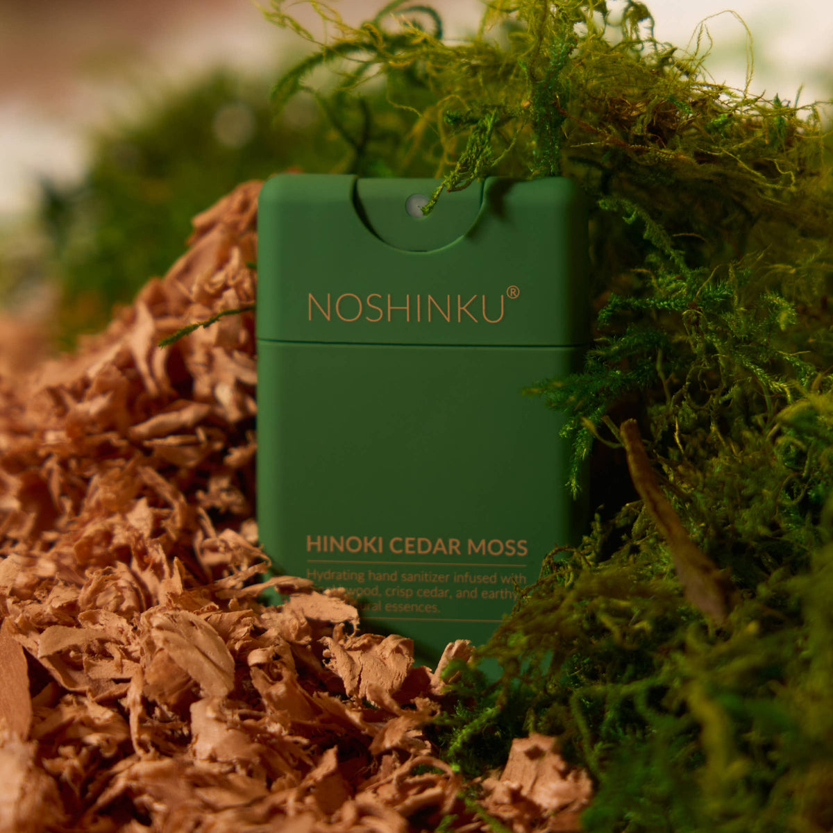Refillable Hinoki Cedar Hand Sanitizer | Christmas Edition