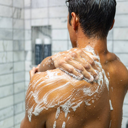 Travel Size Men's Body Wash Fresh Ocean, w/Vit E. TSA-approved
