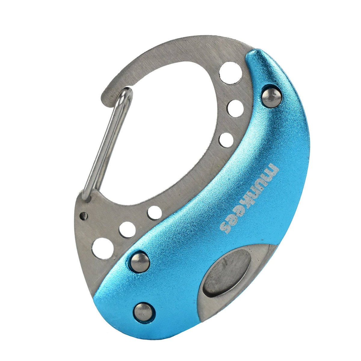 Munkees | Mini Carabiner Folding Knife | Keychain