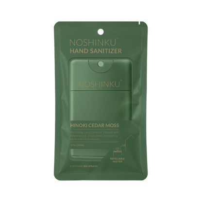 Refillable Hinoki Cedar Hand Sanitizer | Christmas Edition