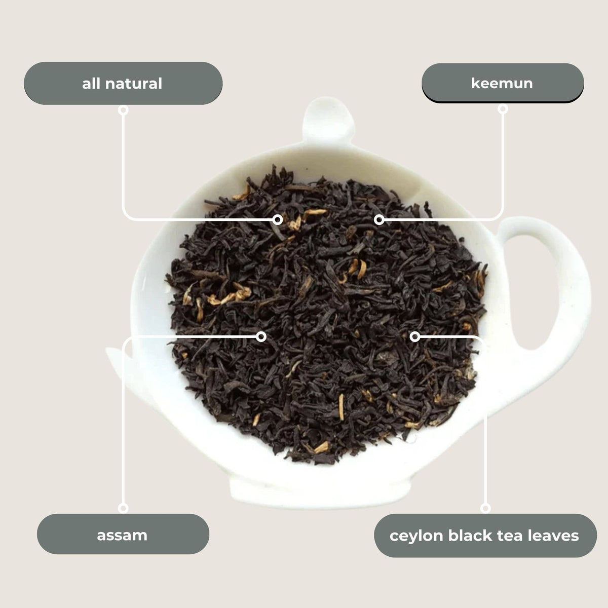English Breakfast Black Tea Mini Tea Tube Gift (5 tea bags)