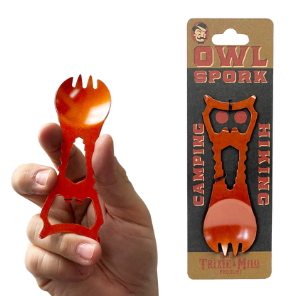 Owl Spork – Camp Cutlery Multi-Tool