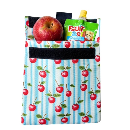 Yumbox Reusable Snack & Sandwich Bag - Cherry Print