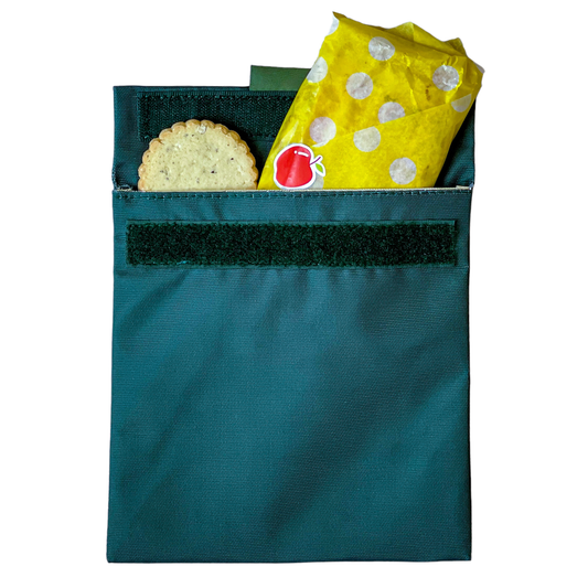 Yumbox Insulated Sandwich & Snack Reusable Bag - Fern Green