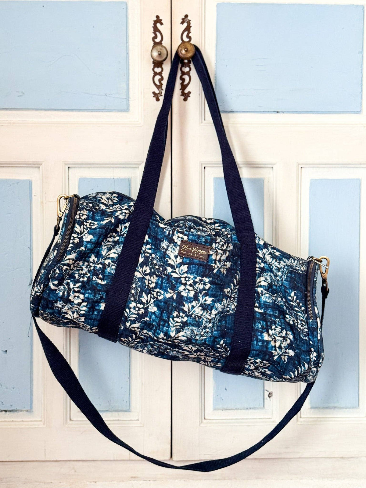 Bon Voyage Weekender Duffle Bag - Mirabeau Blue