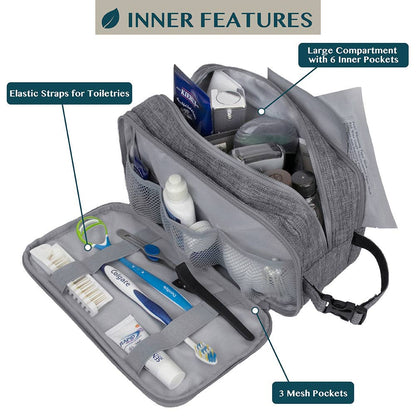 Men's Modern Dopp Kit Toiletry Bag