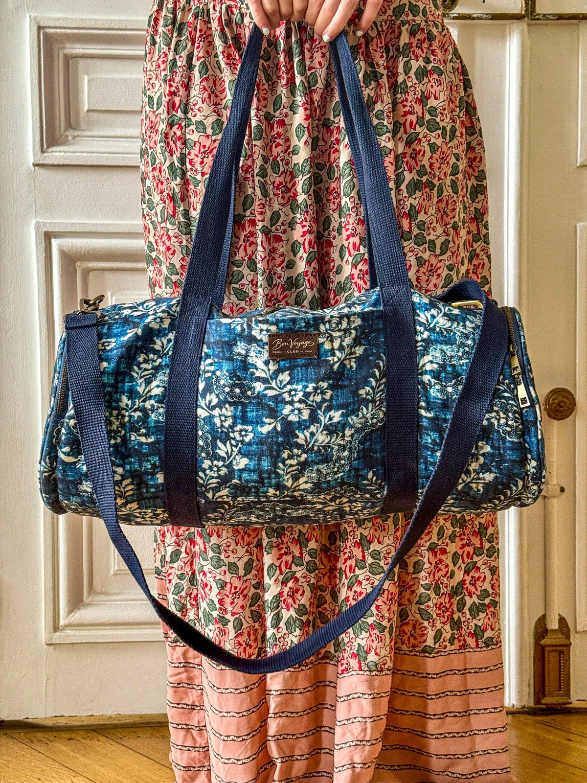 Bon Voyage Weekender Duffle Bag - Mirabeau Blue