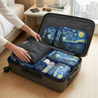 Travel Packing Cube Set – 6Pc Luggage Organizers